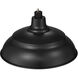 R Series Satin Black 14 inch Warehouse Shade